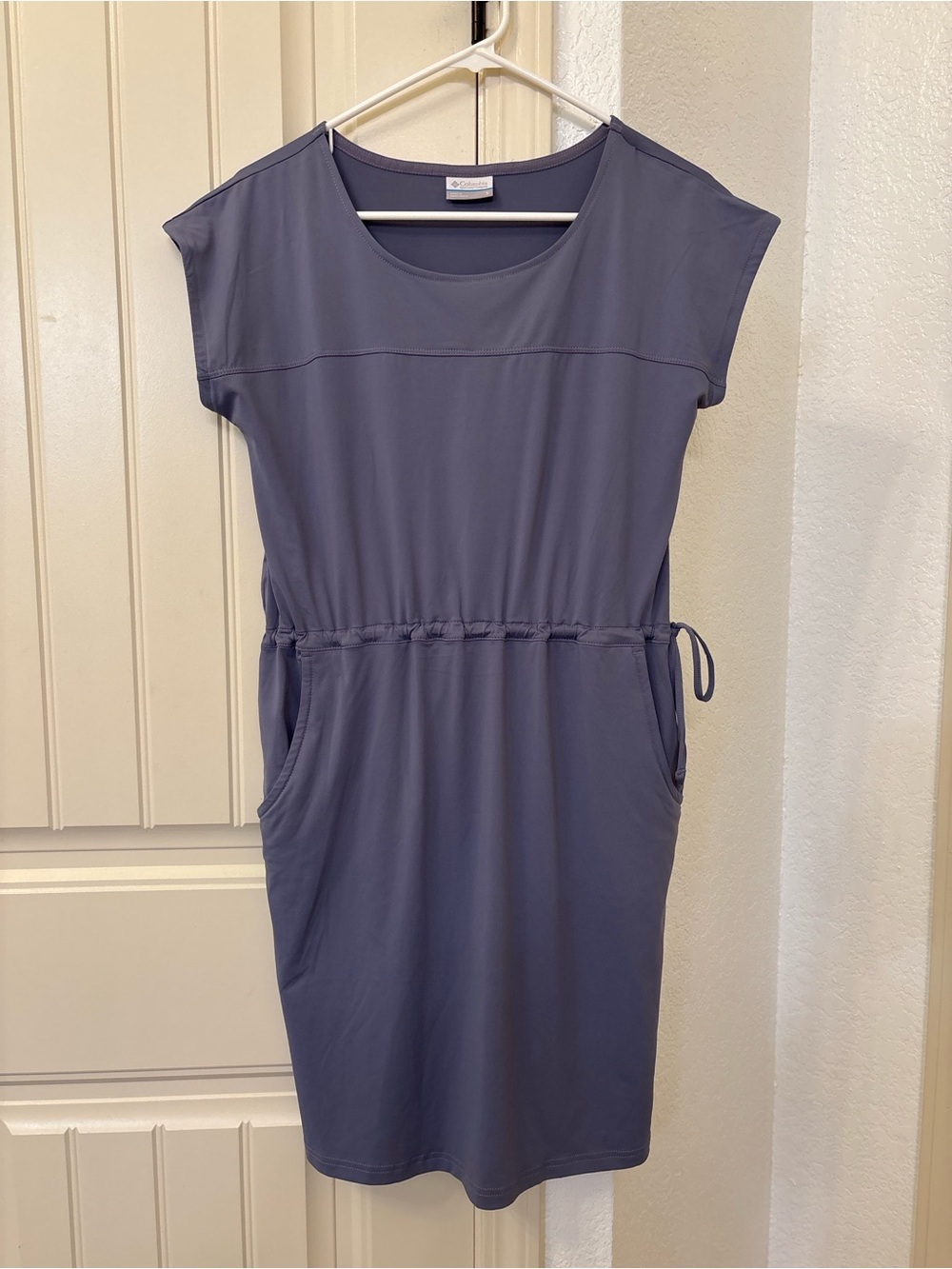 Columbia Sportswear Company Small‎ Periwinkle Blue Casual Active Dress Pockets